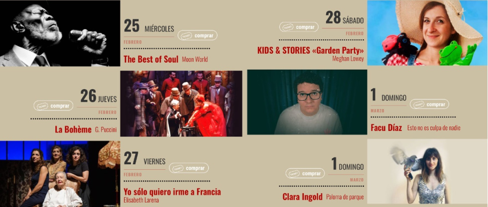 Soul, ópera y humor se dan la mano en el Teatro Principal de Alicante