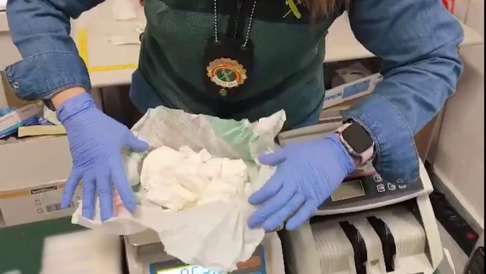 Detenido en Mutxamel con casi medio kilo de cocaína y 8.000 euros en efectivo