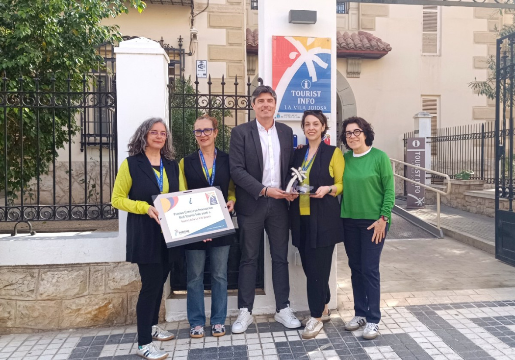 Entrega del Premio Innovaci&oacute;n Tourist a La Vila Joiosa