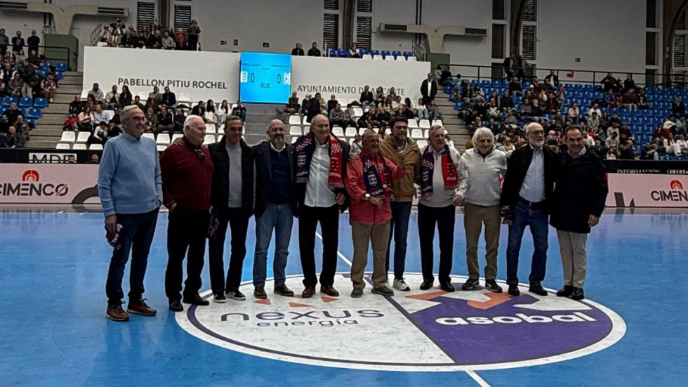 Barcala se suma en Alicante al homenaje al Obras del Puerto que ascendió a División de Honor en 1971