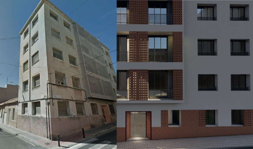 Rehabilitaci&oacute;n de viviendas en el barrio de San Gabriel de Alicante