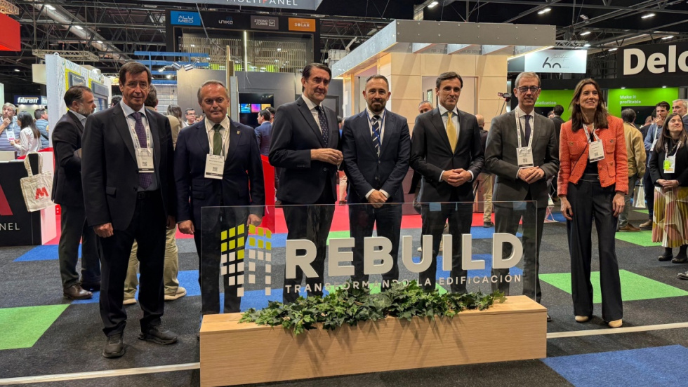 El secretario auton&oacute;mico de Vivienda, Sebasti&aacute;n Fern&aacute;ndez, en el certamen Rebuild 2026