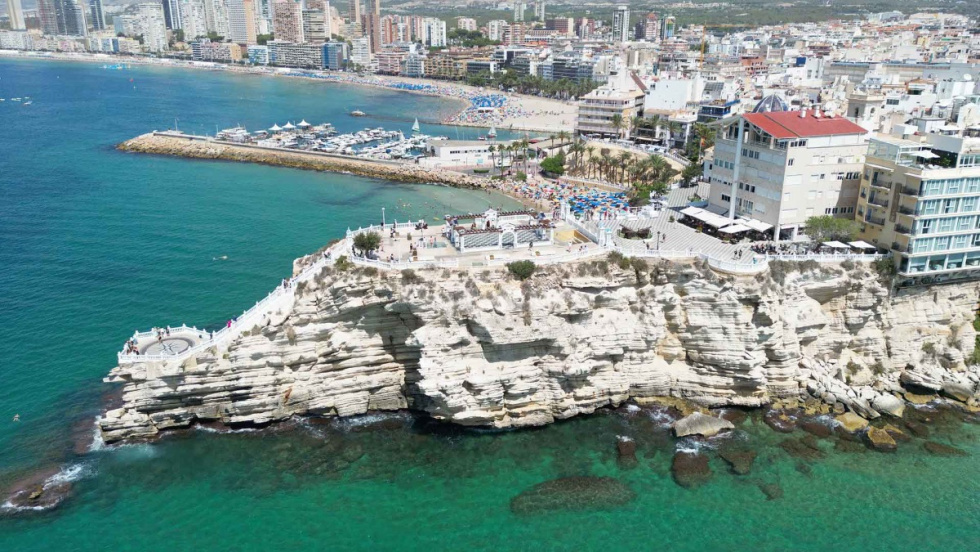 Acantilado del Castell de Benidorm