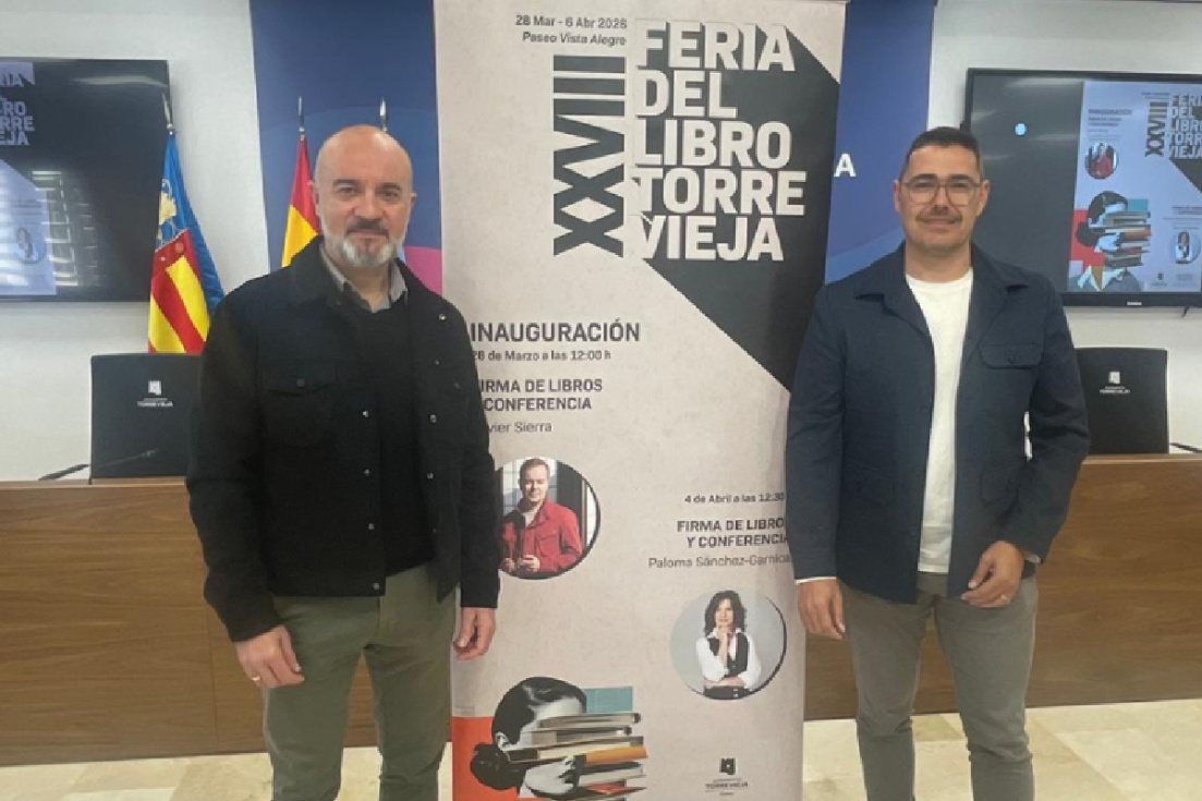 Torrevieja celebra la Feria del Libro con una amplia programación y grandes nombres de la literatura