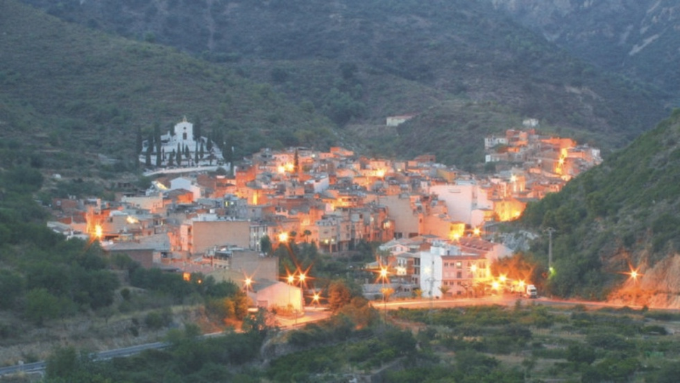 Panor&aacute;mica de Alfondeguilla. Foto: Ayuntamiento de Alfondeguilla.
