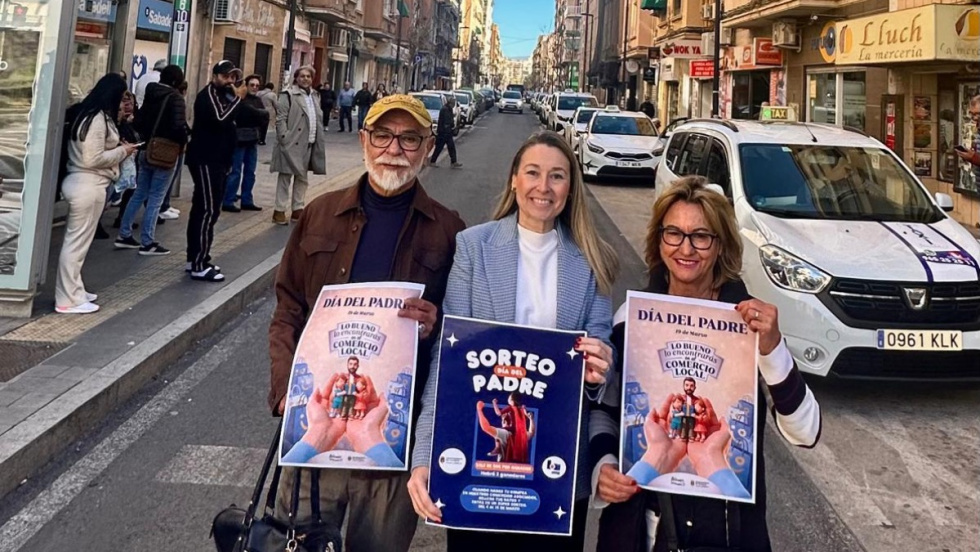 Alicante fomenta las compras del Día del Padre en el comercio local con sorteos y promociones