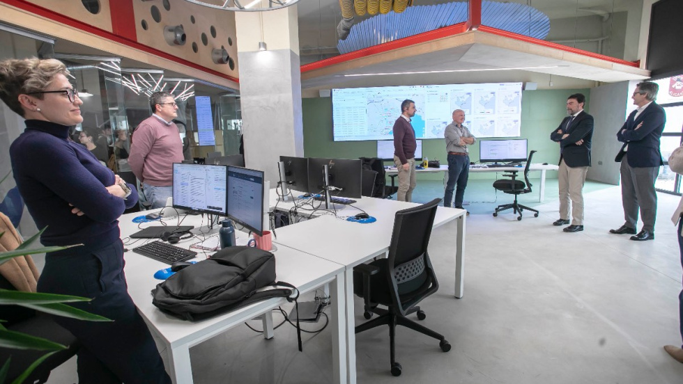 Nuevo centro de inteligencia del agua de Aguas de Alicante.