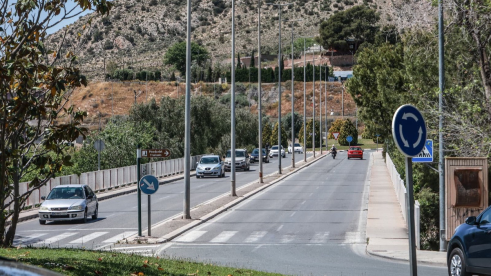 Puente del Centro Excursionista Eldense en Elda.