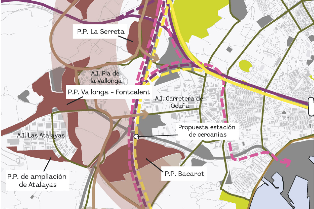 Alicante ampliará un 70% su suelo industrial con más de 4,3 millones de metros cuadrados en el nuevo Plan General