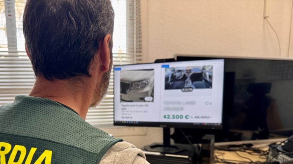 Investigador de la Guardia Civil.