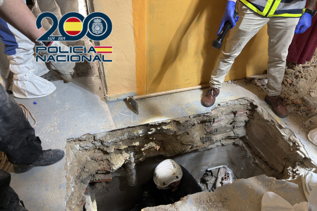 La Polic&iacute;a Nacional detiene a cuatro personas en Alicante por la muerte violenta de un empresario hallado enterrado en una vivienda de El Bacarot