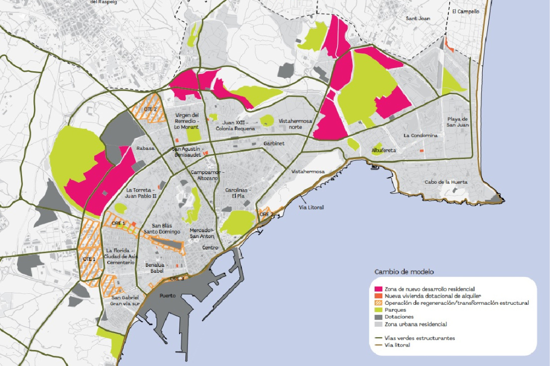 Alicante proyecta m&aacute;s de 40.000 viviendas con el nuevo Plan General