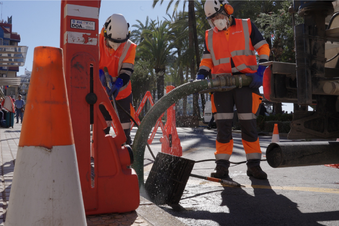 Benidorm impulsa sus infraestructuras h&iacute;dricas en Levante, Poniente y casco urbano
