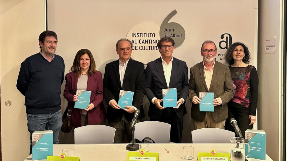 Presentaci&oacute;n del libro sobre Rafael Altamira en el Gil Albert.