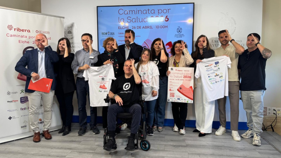 La ‘Caminata por la Salud’ llega a Elche para visibilizar la realidad de las personas sin diagnóstico