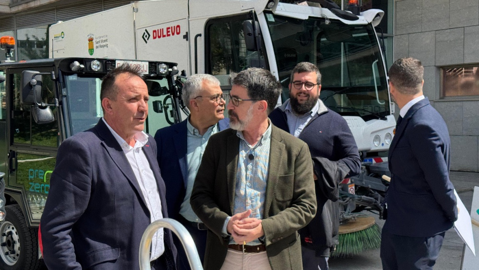 Nueva maquinaria de limpieza en San Vicente del Raspeig.