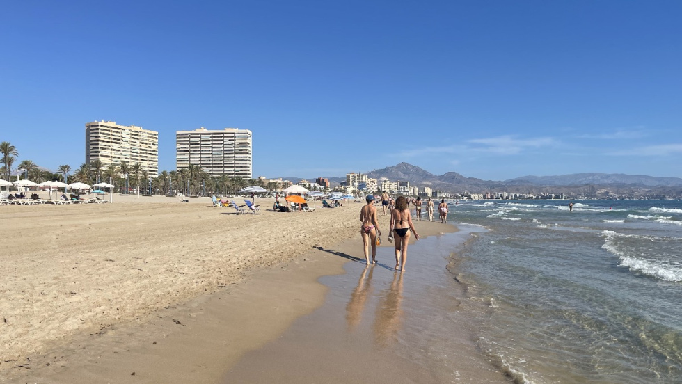 Playa de San Juan de Alicante.