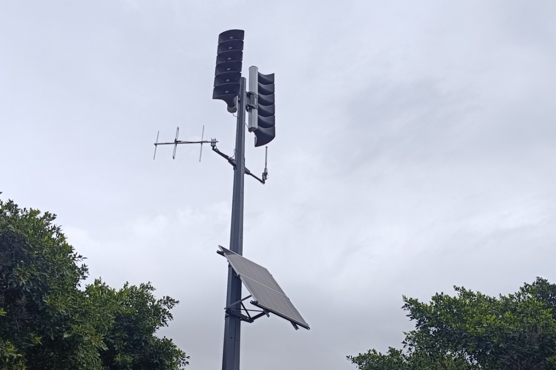 Villajoyosa avanza en el Plan Emergencia Amadorio con la instalaci&oacute;n de sirenas para alertar a la poblaci&oacute;n y mejorar la seguridad ciudadana.