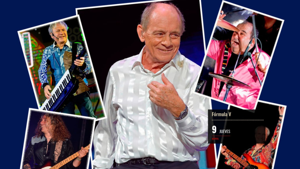 El grupo Formula V actuar&aacute; el jueves 9 de abril en Alicante.