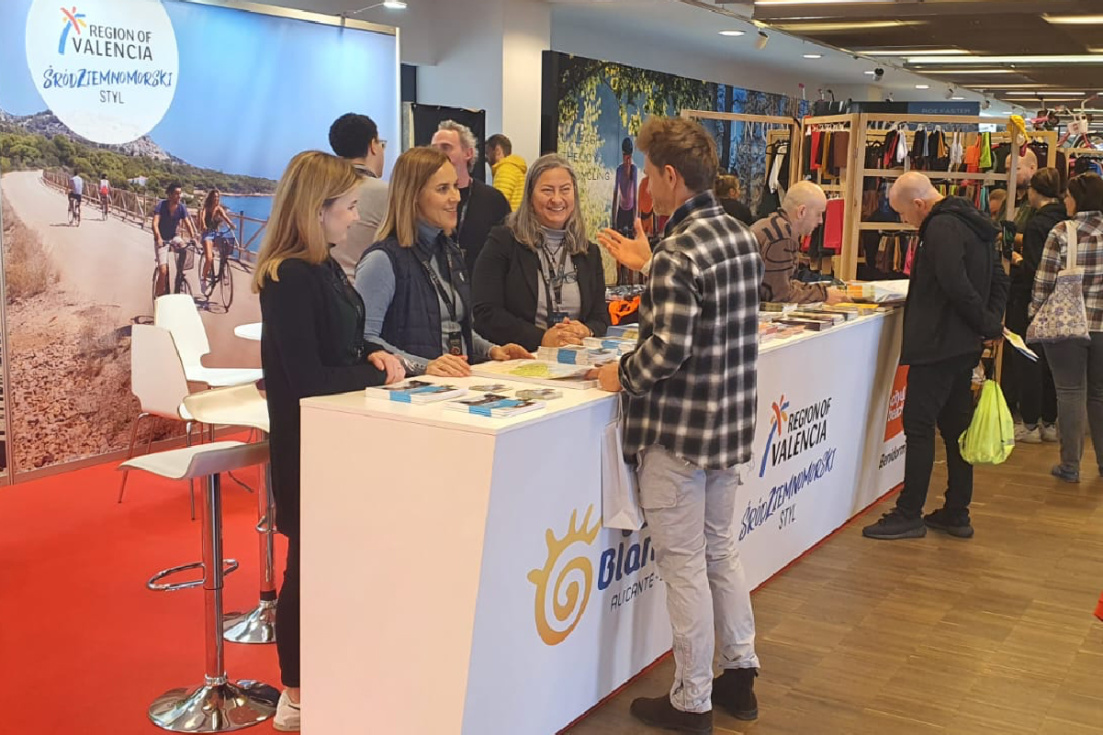 La Costa Blanca promociona su oferta de cicloturismo en Polonia