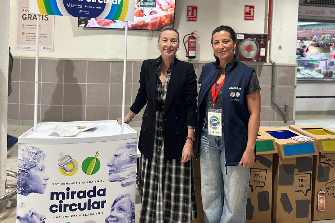 licante lanza la campa&ntilde;a &lsquo;Mirada Circular&rsquo; en los mercados municipales con talleres y stands informativos para fomentar el reciclaje y la econom&iacute;a circular.
