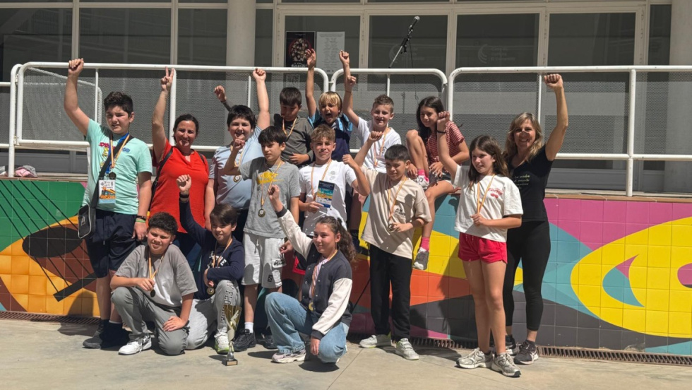 Alumnos del colegio Rafael Altamira de El Campello, bronce en el Campeonato Nacional de ajedrez.