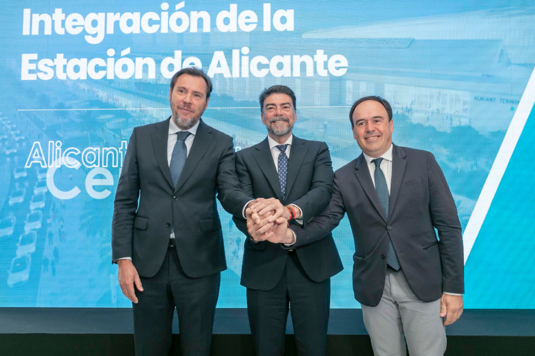 Alicante avanza en el Parque Central