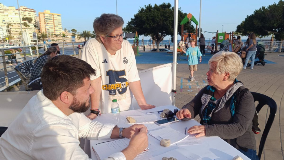 aime Santamar&iacute;a , sindic de barri de Villajoyosa.