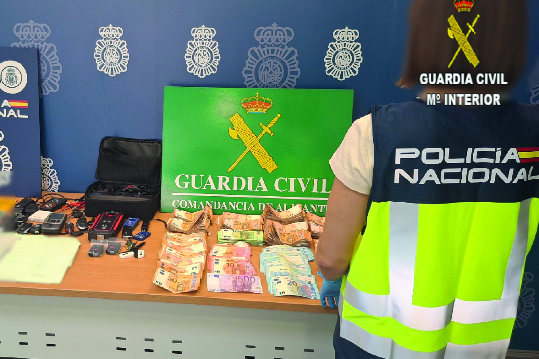Cae en Alicante una red de robo de coches