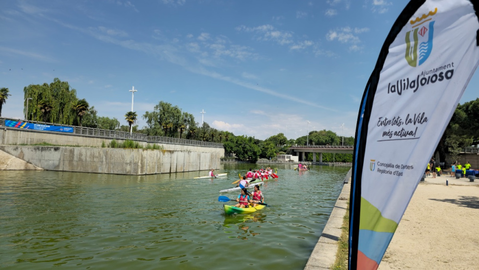 Promoci&oacute;n del Mundial de Kayak de Mar de Villajoyosa en Madrid.