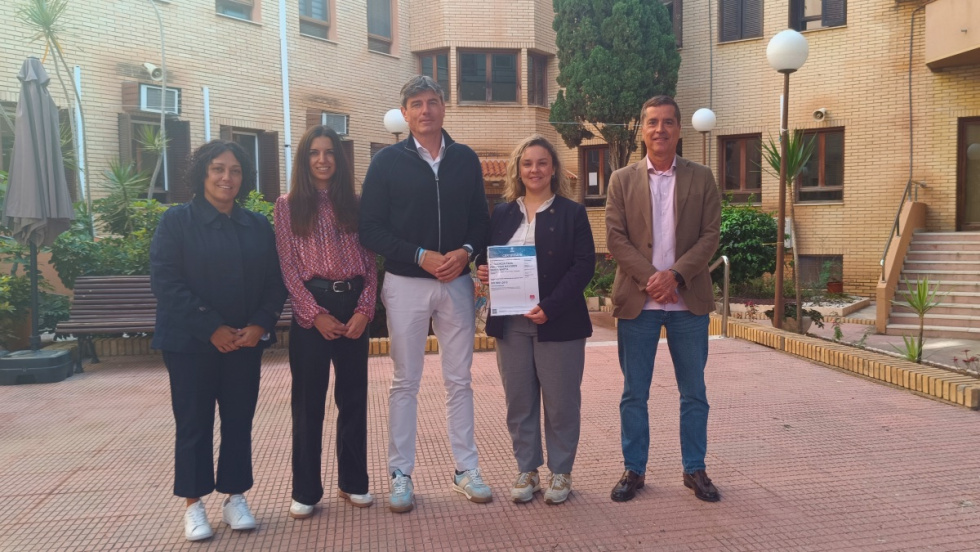 Certificado Calidad Residencia Santa Marta de Villajoyosa.