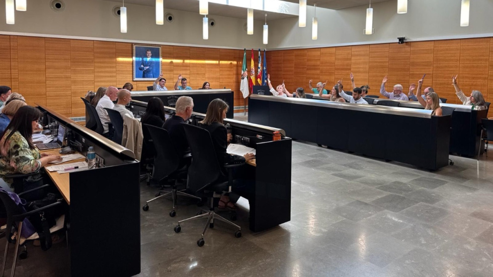Pleno del Ayuntamiento de San Vicente del Raspeig