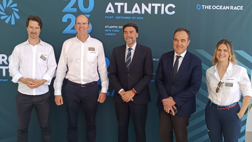 Conferencia internacional de The Ocean Race que se celebra en Alicante.