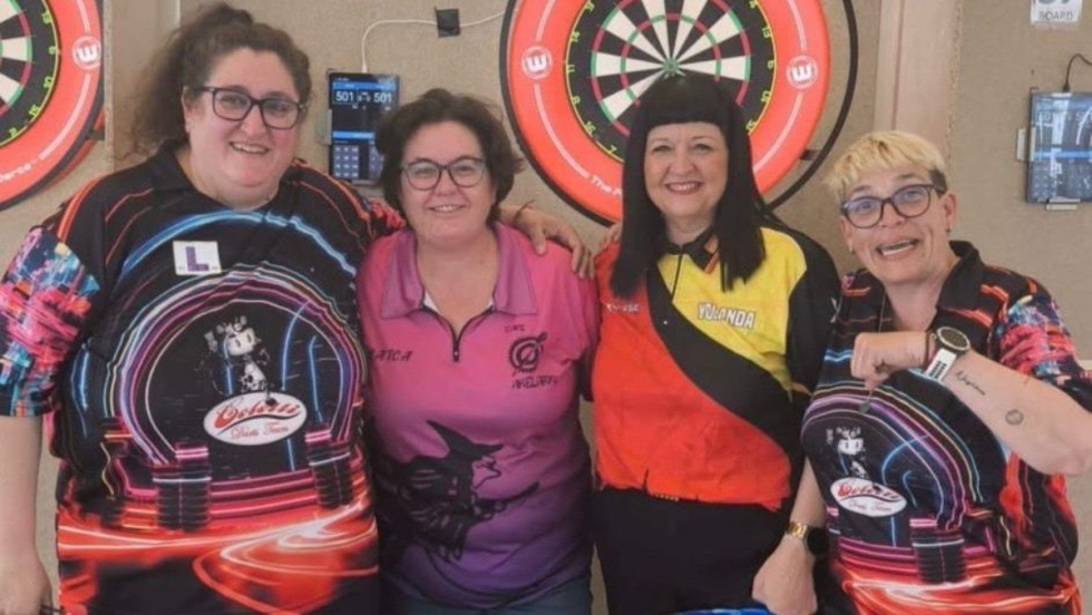 Maica Ivorra Giner, campeona de Espa&ntilde;a de dardos por parejas con la selecci&oacute;n valenciana.