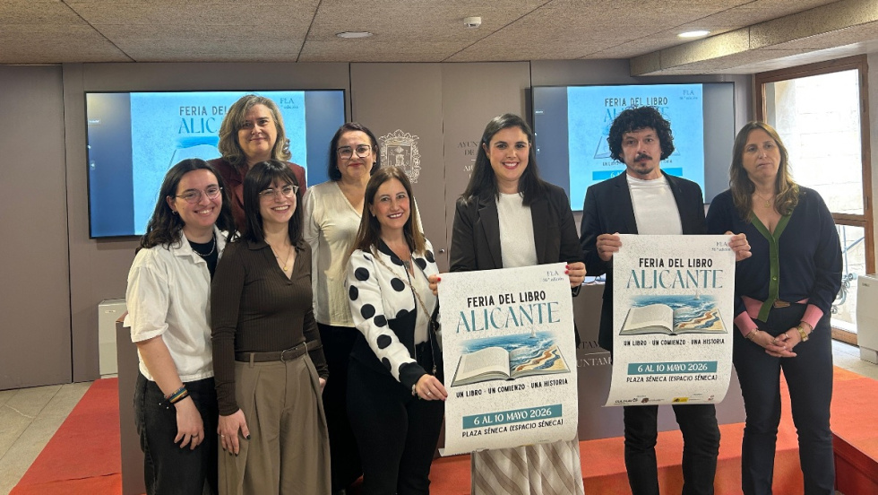 Presentaci&oacute;n de la Feria del Libro 2026 en Alicante.