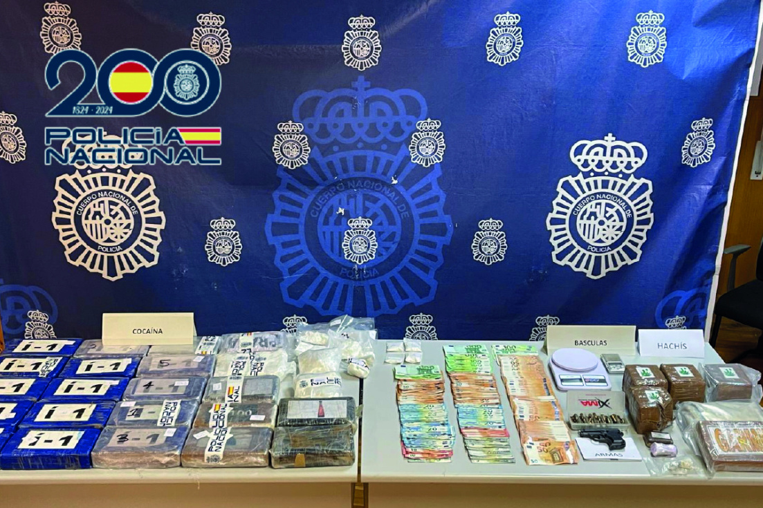 La Polic&iacute;a Nacional incauta cerca de 30 kilos de coca&iacute;na en Dolores y Rojales y detiene a dos hombres