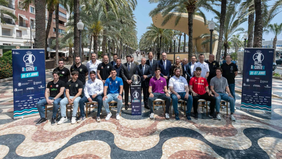 Presentaci&oacute;n de la Copa del Rey de Balonmano 2026 con sede en Alicante.