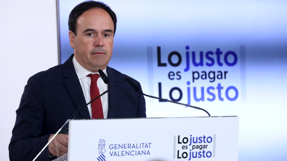 P&eacute;rez Llorca, president de la Generalitat Valenciana.