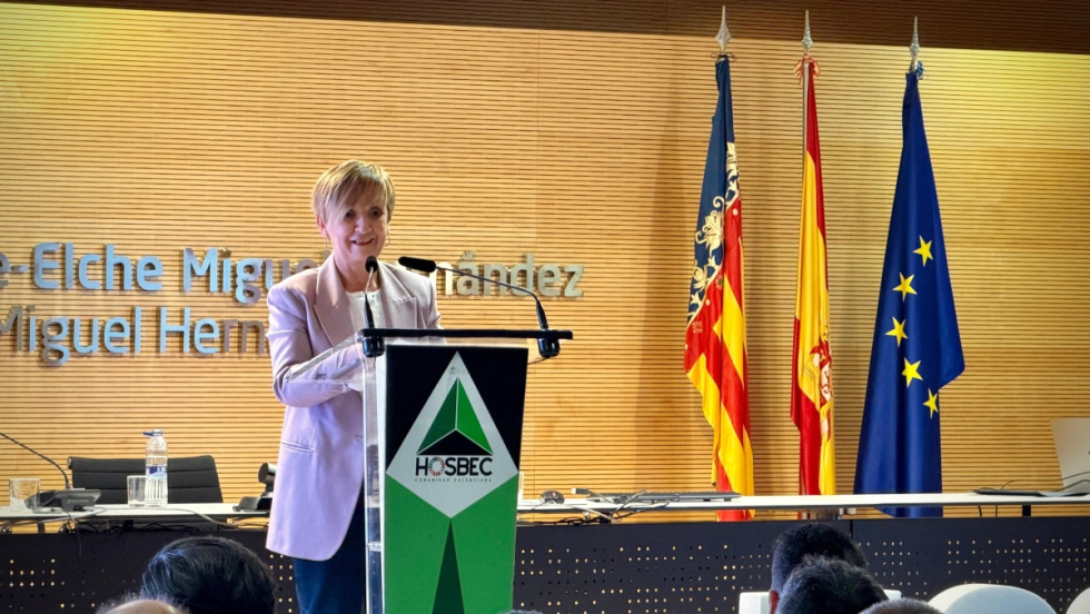 Marian Cano, consellera de Industria, Turismo, Innovaci&oacute;n y Comercio de la Generalitat Valenciana.