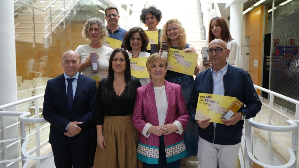 Premiados en la XII edici&oacute;n de los Premios Artesan&iacute;a Comunitat Valenciana.