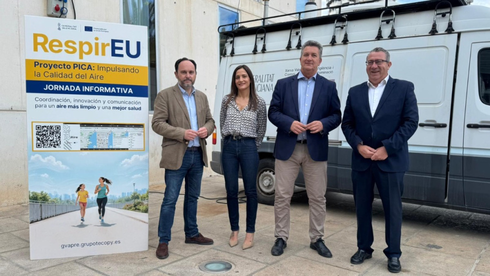 Benidorm acoge la presentación de la nueva plataforma de la Generalitat para controlar en tiempo real la calidad del aire