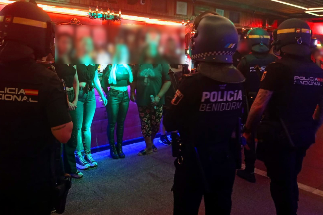 Inspecciones policiales en Benidorm