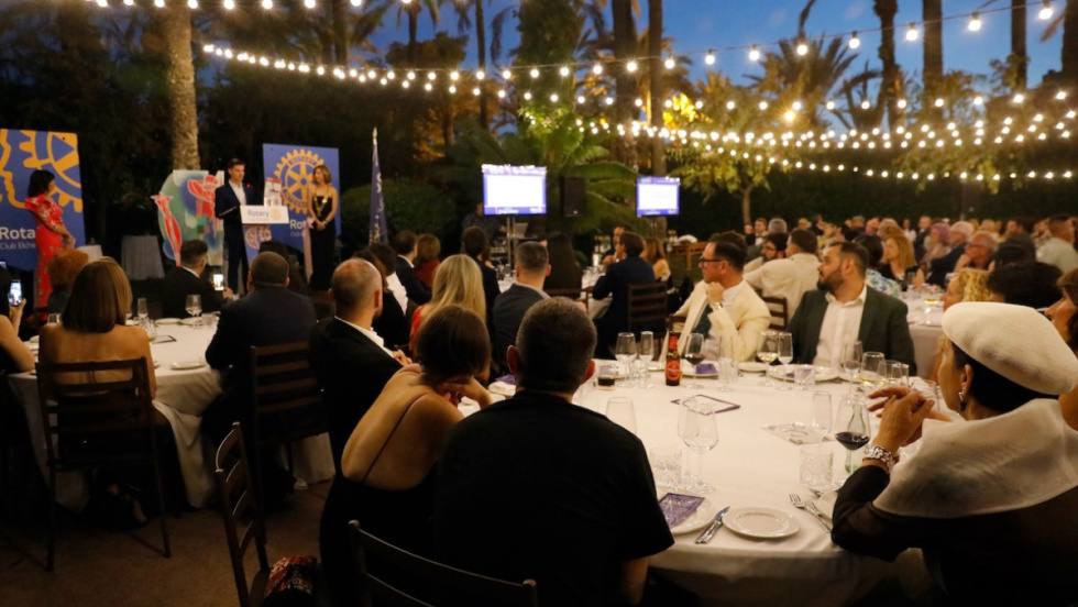 Gala solidaria del Rotary Club de Elche.
