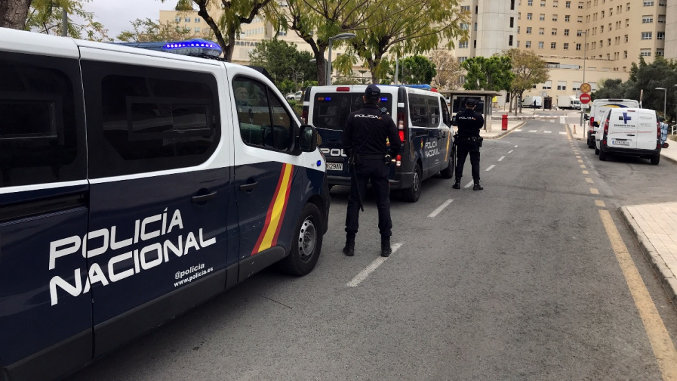 Dispositivo de la Polic&iacute;a Nacional en Alicante.