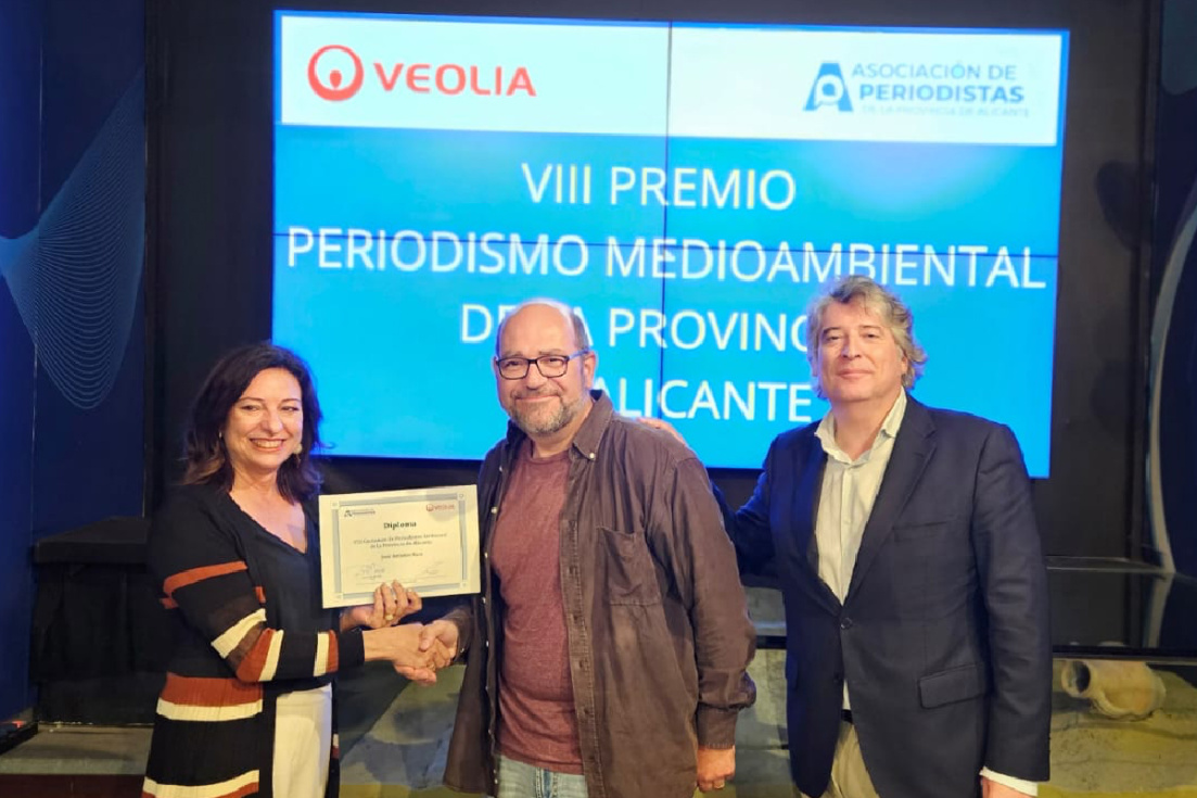 Jos&eacute; Antonio Rico gana el Premio de Periodismo Ambiental de Alicante