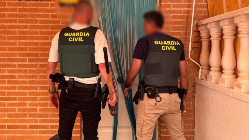 Guardia Civil en Santa Pola.