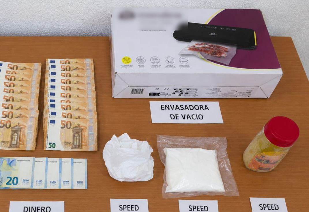 Desmantelado un punto de venta de droga en el centro de Alicante