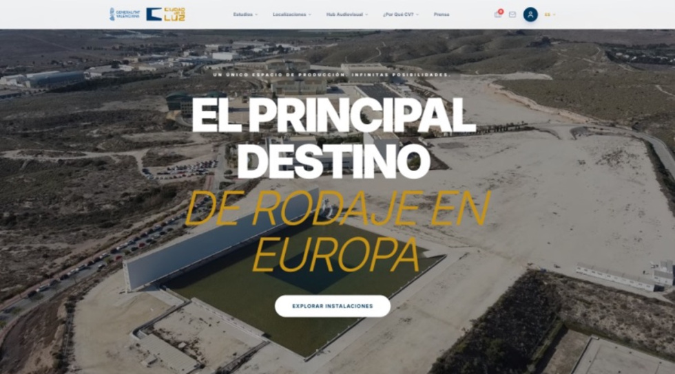Ciudad de la Luz lanza una plataforma digital para conectar el talento audiovisual de la Comunitat Valenciana con producciones internacionales