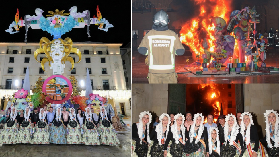 Crem&aacute; de las Hogueras 2026 en Alicante.