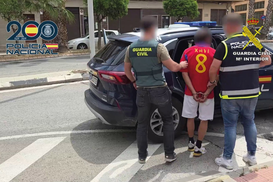 Detenido por robo con violencia en Monforte del Cid